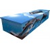 Ocean Dolphins - Personalised Picture Coffin with Customised Design.